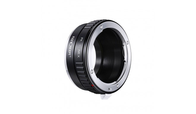 Adapter - K&F Concept Pentax K-mount to Sony E-mount Aluminum