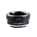 Adapter - K&F Concept Pentax K-mount to Sony E-mount Aluminum