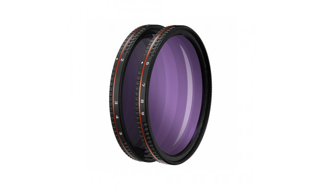 Camera Filter - Freewell VND 2-5 ND4-ND32 + VND 6-9 ND64-ND512 72mm