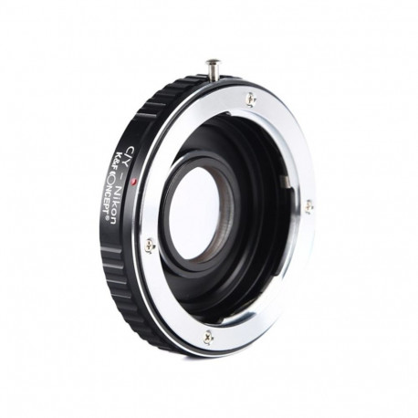 Adapter - K&F Concept Contax/Yashica to Nikon F-mount Aluminum