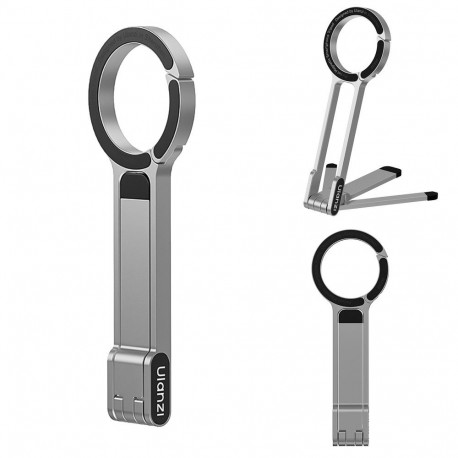 Tripod - Ulanzi MA30 Mini MagSafe Tripod for iPhone Aluminum Silver