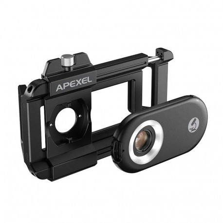 Mobile Phone Microscope - Apexel APL-MS200 200x Magnification with LED Light