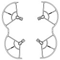 Drone Accessory - Sunnylife A3-KC680 Propeller Guard 84g Durable Plastic