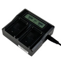 Battery Charger - MITOYA NPF Dual-channel LCD Fast Charging
