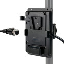 Battery Adapter - V-Lock / V-Mount with 4-Pin XLR Output 10A