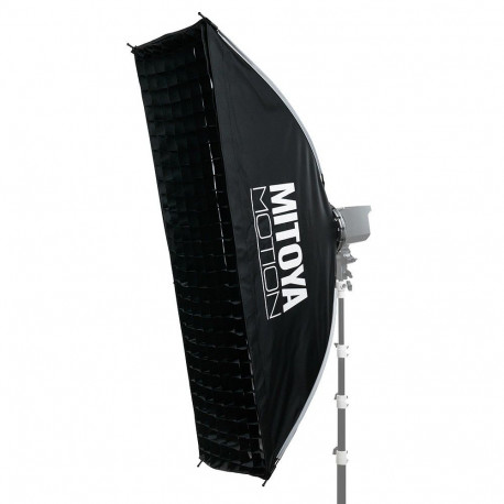 Lighting Equipment - MITOYA MOTION STRIP 30x120cm Softbox with Grid [Bowens]