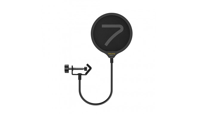 Microphone Accessory - 7ryms Pop Filter Double-Layer Nylon Mesh 13.5 cm
