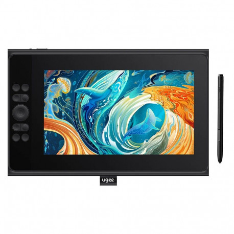 Graphic Tablet - Ugee UE12 PLUS 11.9" FHD 1920x1080, 16,000 Pressure Levels