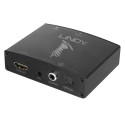 Adapter - LINDY HDMI 10.2G Audio Extractor, Black