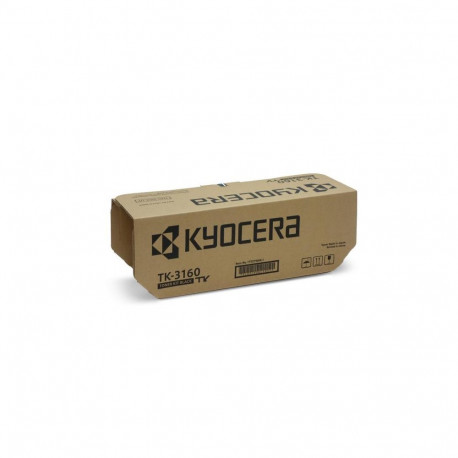 - Toner Cartridge - Kyocera TK-3160 Yield 9,750-23,700 pages Black