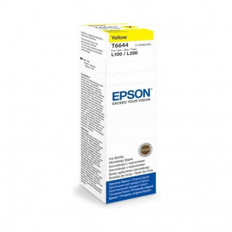 Ink Cartridge - Epson C13T66444A 63-75ml 163x40x40mm Yellow