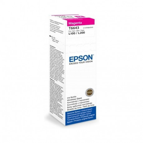 Ink Cartridge - Epson C13T66434A 63-75ml Magenta