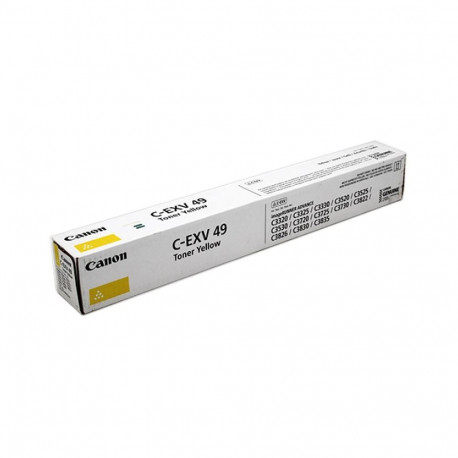 Toner Cartridge - Canon C-EXV 49 Yellow 9750-23700 pages
