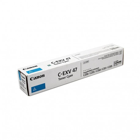 Toner Cartridge - Canon C-EXV 47 Yield 9,750-23,700 Pages Cyan