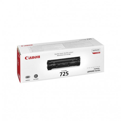- Toner Cartridge - Canon Cartridge 725 1600 Pages Black