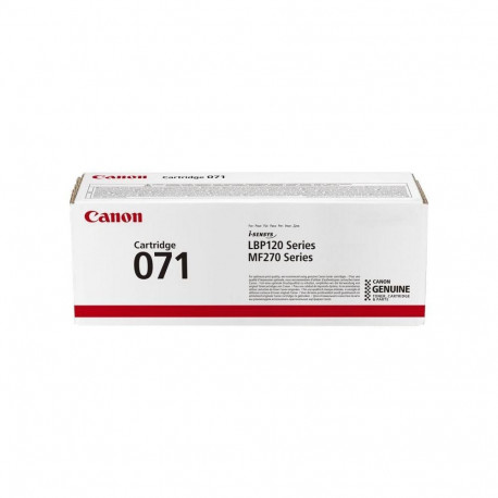 Toner Cartridge - Canon Cartridge 071 Yield 1,100-1,700 pages Black