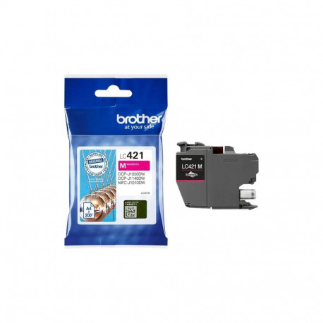 Ink Cartridge - Brother LC421 Magenta 200 Pages
