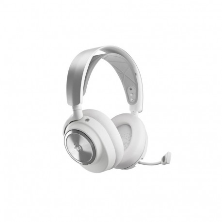 Audio Headset - SteelSeries Arctis Nova Pro P Wireless 10m Range Dual-Device White