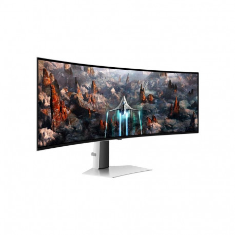 Monitor - Samsung Odyssey OLED G9 49", 240Hz, FreeSync Premium Pro, Silver, Black