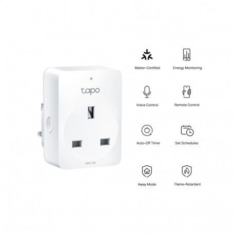 Smart Home Device - TP-LINK Tapo P110M Smart Plug Voice Control Energy Monitoring