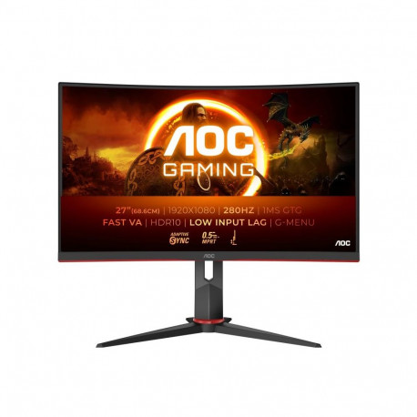 Monitor - AOC C27G2Z3 27", FHD, 240Hz, Curved, Adaptive Sync, HDR10, Black