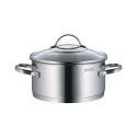Cookware Set - WMF Provence Plus 5pcs Stainless Steel Pots with Glass Lids