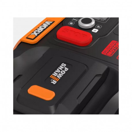 Robotic Lawnmower - Worx Landroid M500 500m² 670x530x270mm Black/Orange