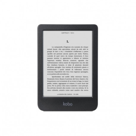 E-Book Reader - Kobo Clara BW 6" E Ink, 16GB, IPX8, Bluetooth, Wi-Fi Black