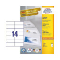 Label - Avery Zweckform 105 x 42.3mm A4 White Labels 100 Sheets
