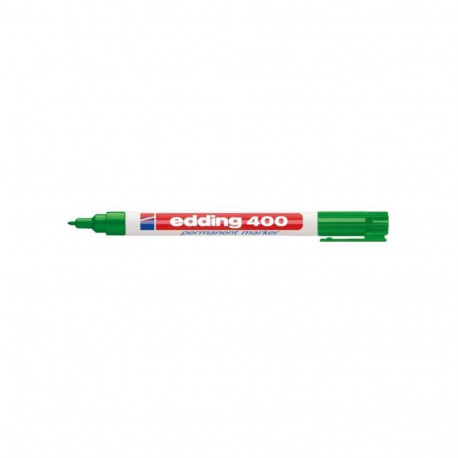 Writing Instrument - Edding 400 Permanent Marker 1mm Line Width Pack of 10 Green