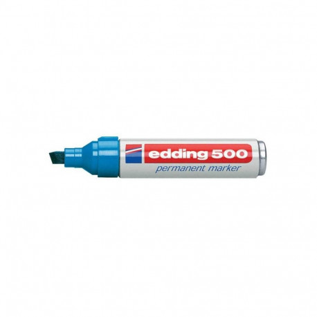 Office Supplies - Edding 500 Perm Marker 7mm Line Width Blue