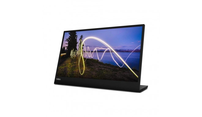 Monitor - Lenovo ThinkVision M15 15.6", Portable, USB-C, Black