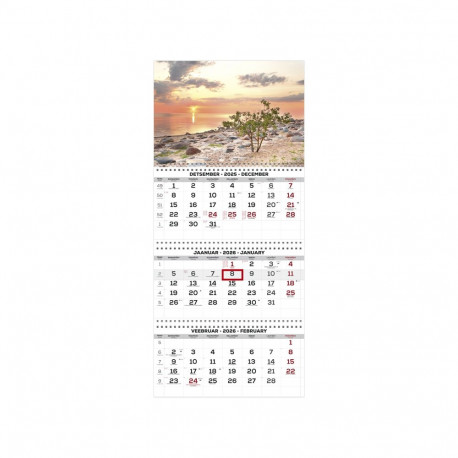 2911210005, Seinakalender Trio Extra pilt 5