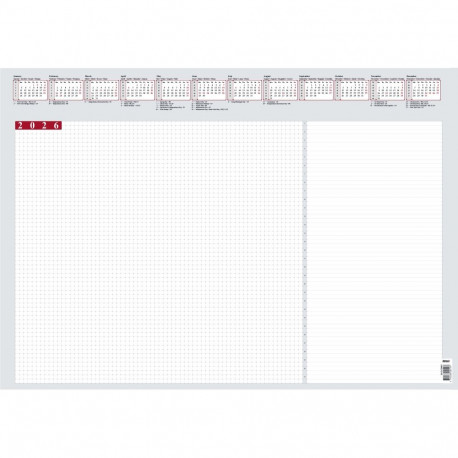 2913120000, Lauakalender Laualeht A2