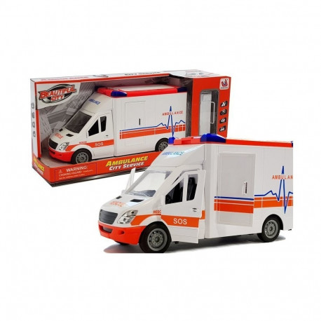 Ambulans patareiga kanderaamiga heli ja valgus