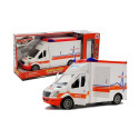 Ambulans na Baterie z noszami Dźwięk i Światło