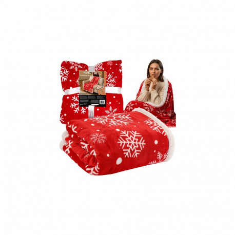 Koc świąteczny flanelowy 1,3x1,7m Ruhhy 26611
