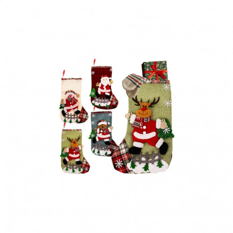 jõulusokid dekoratiivsed 4 tk Ruhhy 26467