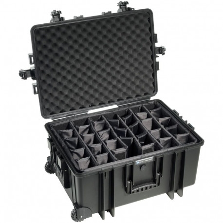 B&W Outdoor Case Type 6800 incl. divider system black