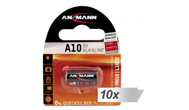 10x1 Ansmann A 10 LR 10 patarei