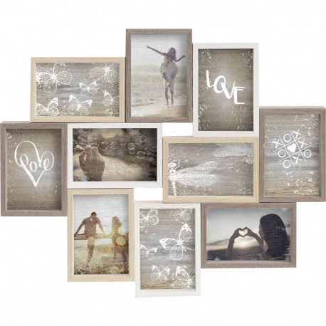 Nielsen Collage Mixed Colours 10 10x10x15 Wood Gallery 8999345