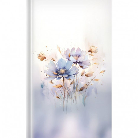 Kalendermärkmik NÄDAL B6 Pilt 1, kõvaköide, kunstnahast kaantega 2026a.