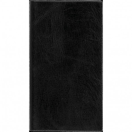 Taskumärkmik M1, must, spiraalköide, plastkaantega 2026a.