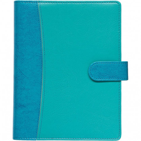 Boss A5 Nädal horisontaal, türkiis, spiraalköide, Lux kaantega 2026a.