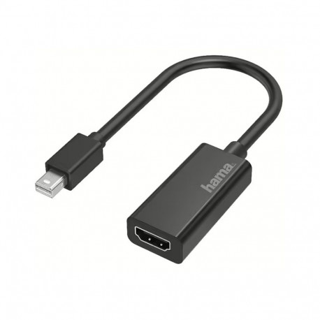 Hama Video Adapter, Mini DisplayPort Plug - HDMI Socket, Ultra-HD 4K
