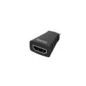 Hama Adapter, Mini-HDMI Plug - HDMI Socket, Ultra-HD 4K