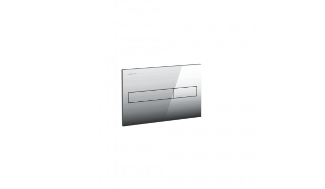DUAL FLUSH PLA LIS CHROME