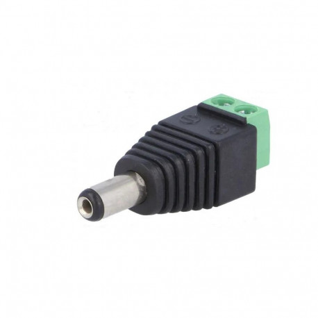POWER PLUG DC 2.1X5.5MM STRIP CONTROL