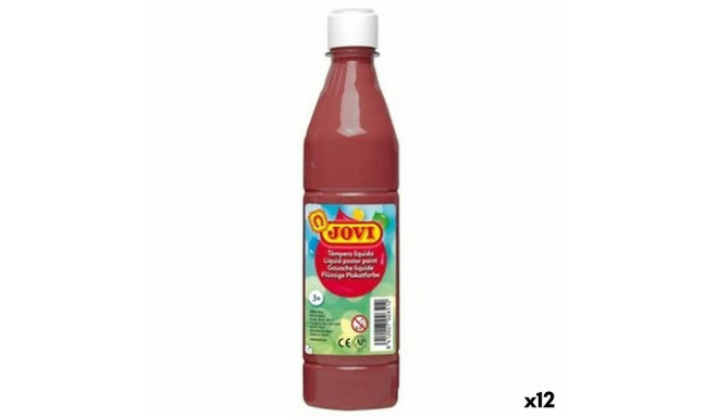 Tempera Jovi Pruun 500 ml (12 Ühikut)