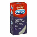 Kondoomid Durex Sensitivo Contacto Total 6 Tükid, osad 1 Tükid, osad